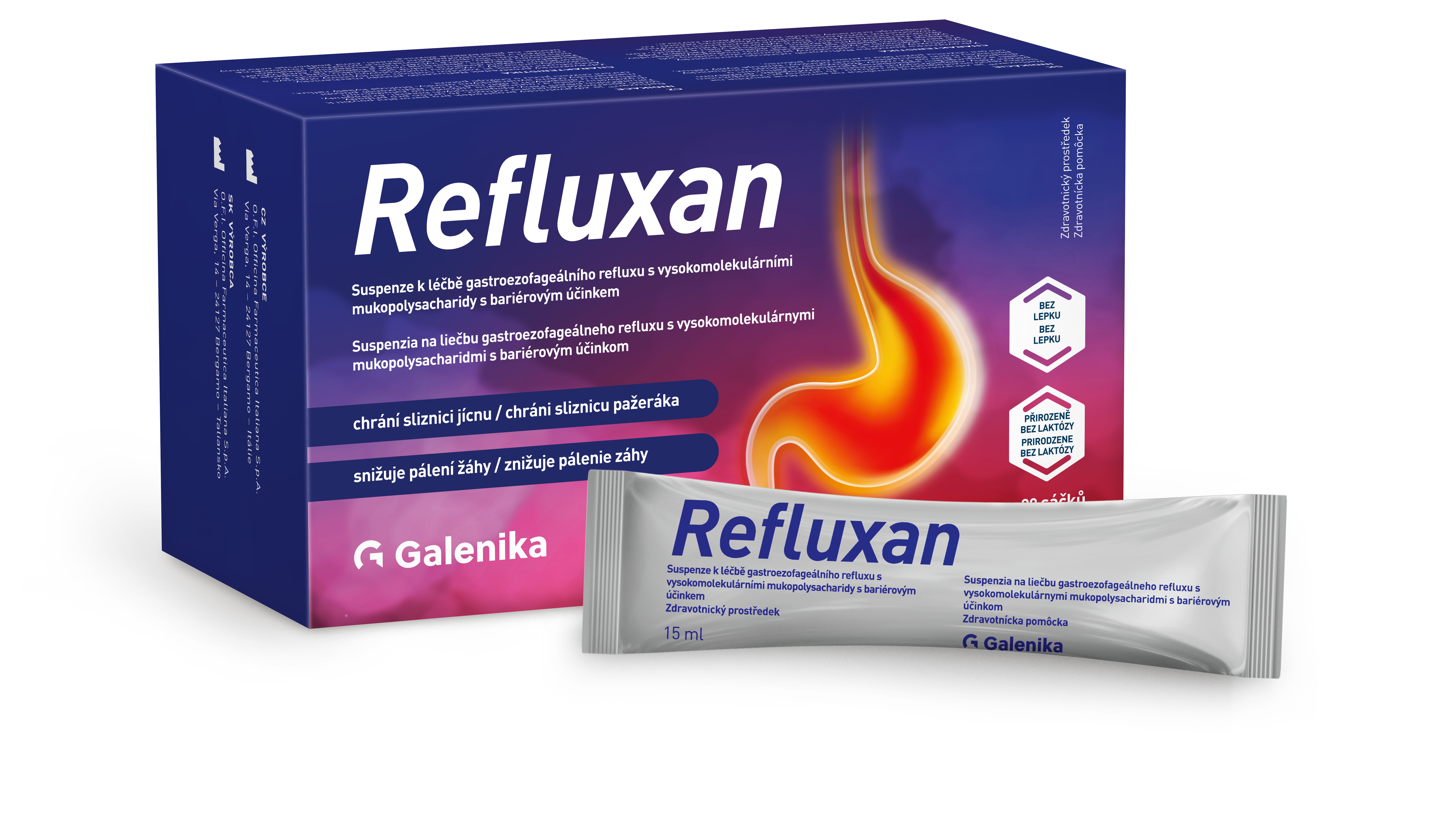 Levně Refluxan 20x15ml Galenika