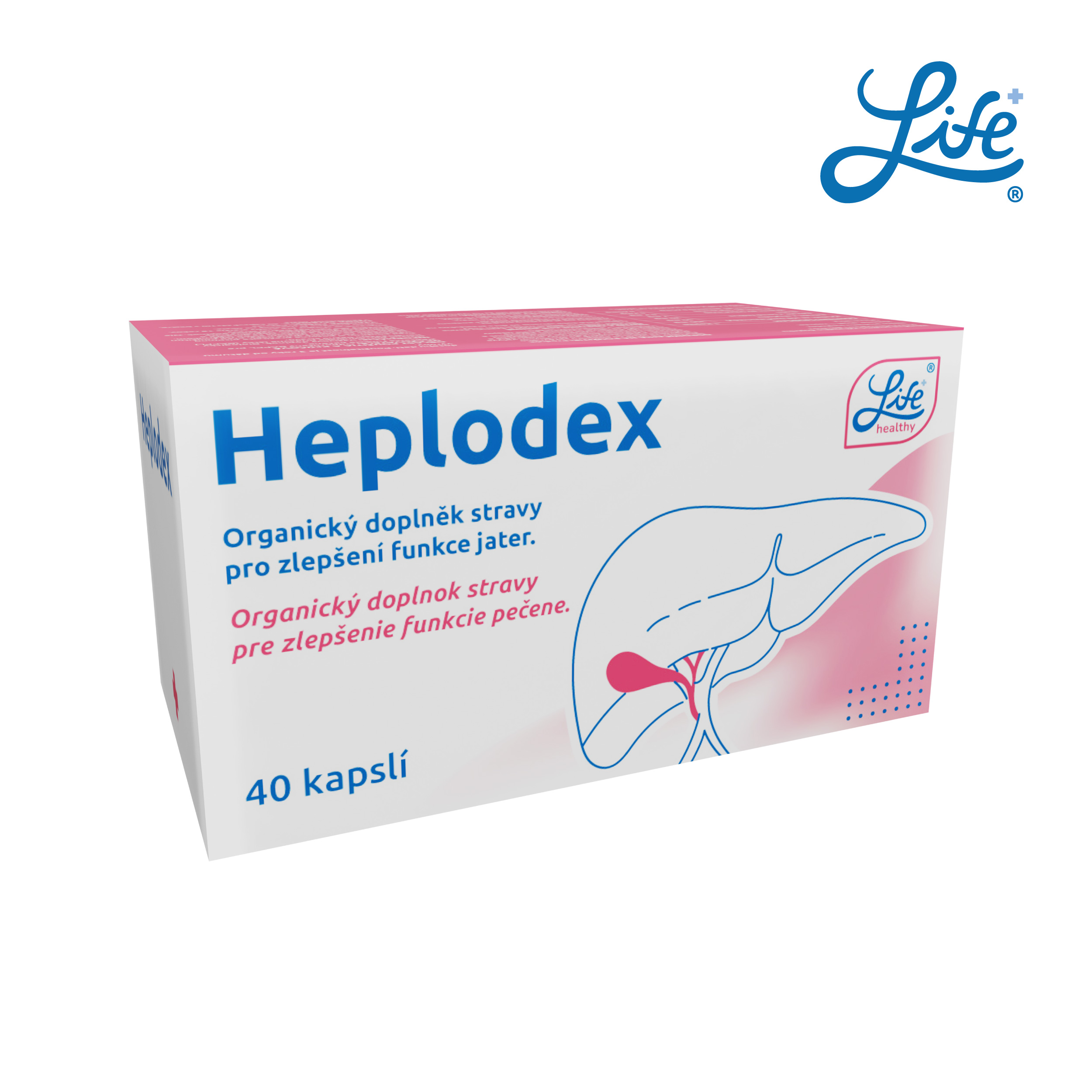 Levně Heplodex 40 kapslí Healthy Life