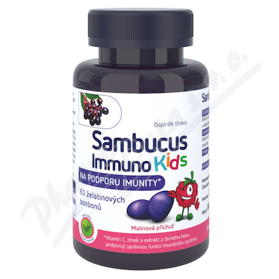 Levně Sambucus Immuno kids želatinové bonbony 60 kusů