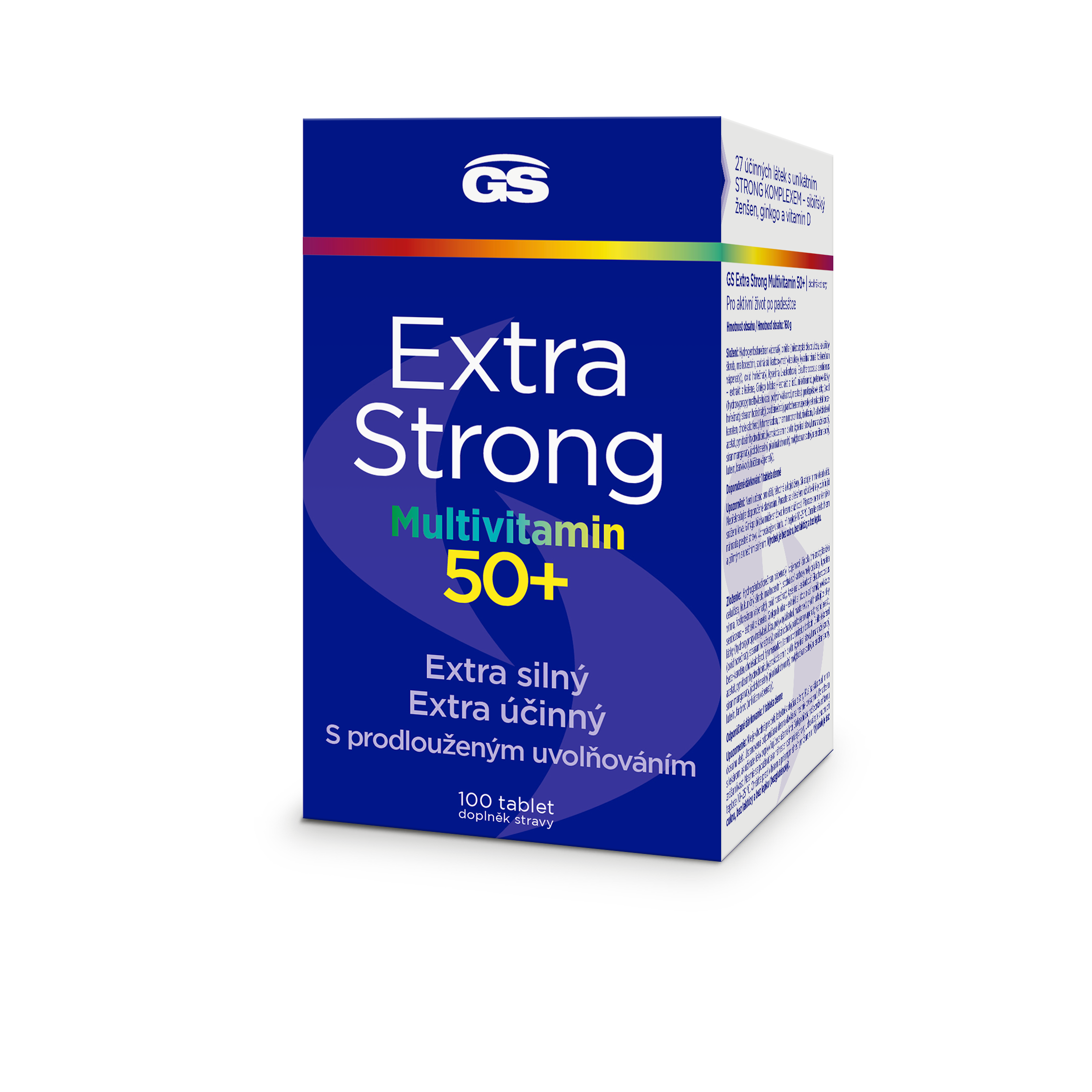 Levně GS Extra Strong Multivitamin 50+, 100 tablet