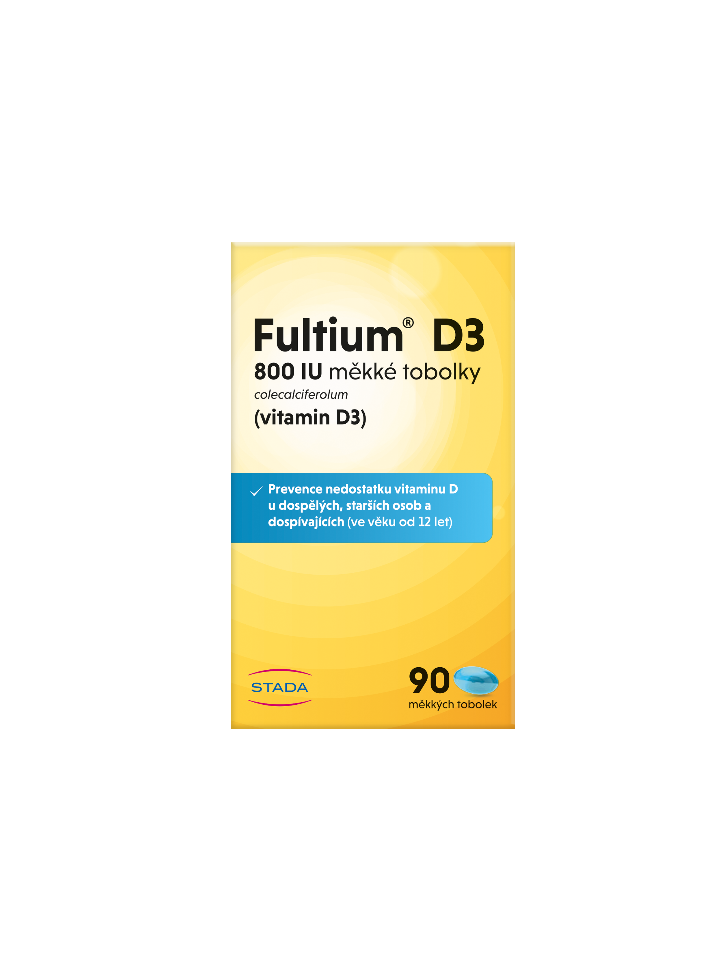 Levně Fultium D3 800IU 90 měkkých tobolek