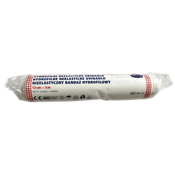 Levně Hartmann Hydrofilní neelast.obinadlo 12cmx5m 1ks