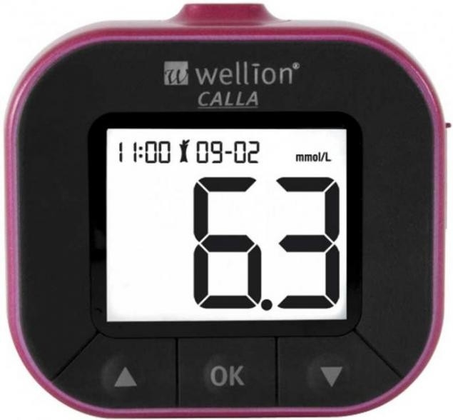 Levně Wellion CALLA light glukometr set/červený