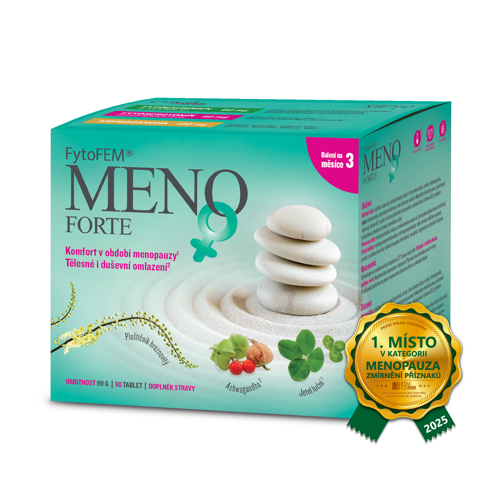Levně FytoFEM MENOFORTE tbl.90
