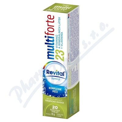Levně Revital Multi forte Tropické ovoce eff.tbl.20