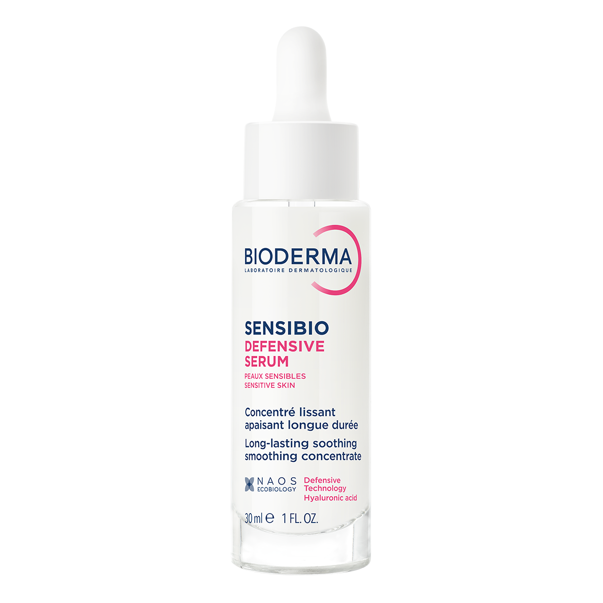 Levně BIODERMA Sensibio Defensive sérum, zklidňující koncentrované sérum na zjemnění vrásek pro citlivou pleť 30 ml