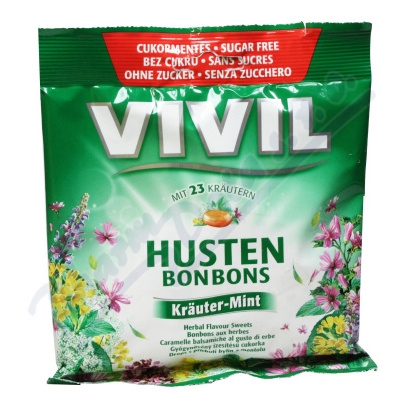 Levně Vivil Byliny 23druhů bez cukru (proti kašli) 60g