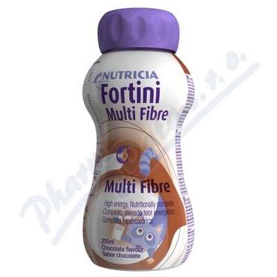 Levně Fortini pro děti S vlákninou Čokoláda 200ml