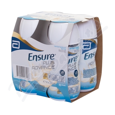 Levně Ensure Plus Advance vanilko.přích.por.sol.4x220ml
