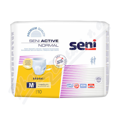 Levně Seni Active Normal Medium ink.plen.kalhotky 10ks