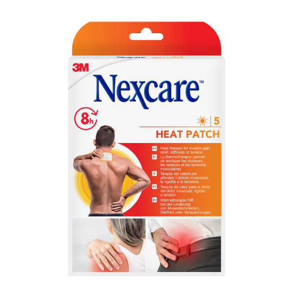 Levně 3M Nexcare Hřejivá náplast 95x130mm 5ks