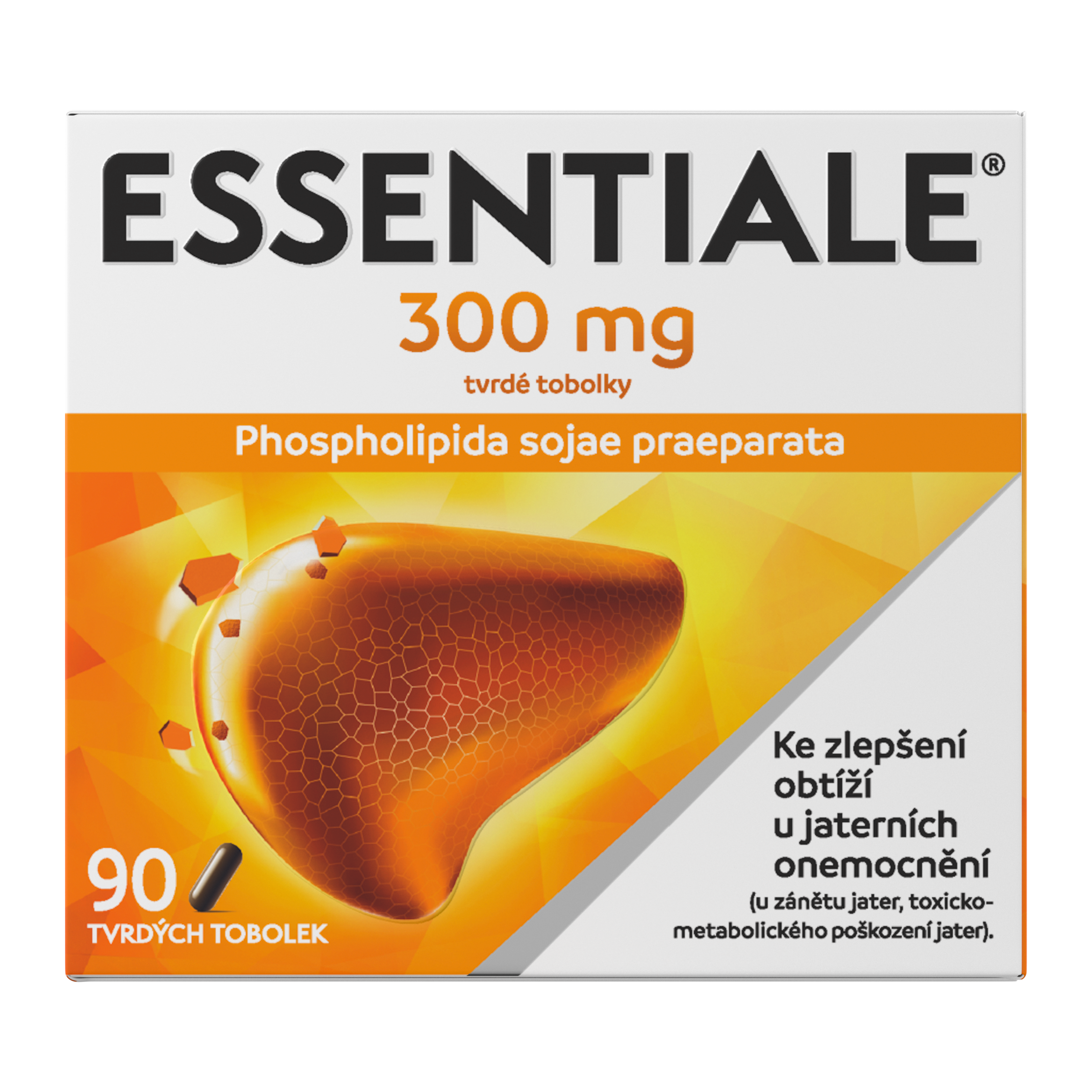 Levně Essentiale 300mg 90 tvrdých tobolek