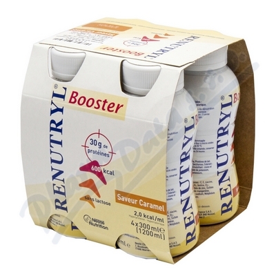 Levně Renutryl Booster Karamelová přích.por.sol.4x300ml