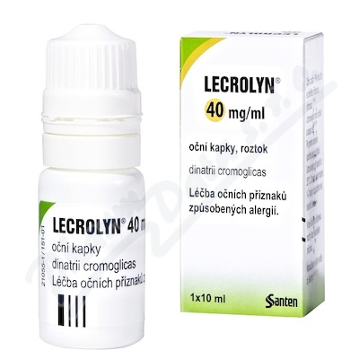 Levně Lecrolyn 40 mg/ml oph. gtt. sol. 1x10ml