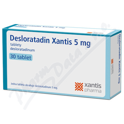 Levně Desloratadin Xantis 5mg tbl.nob.30