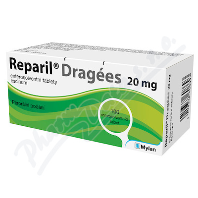 Levně Reparil - Dragées 20mg tbl.ent.100