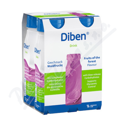 Levně Diben drink lesní plody por.sol.4x200ml