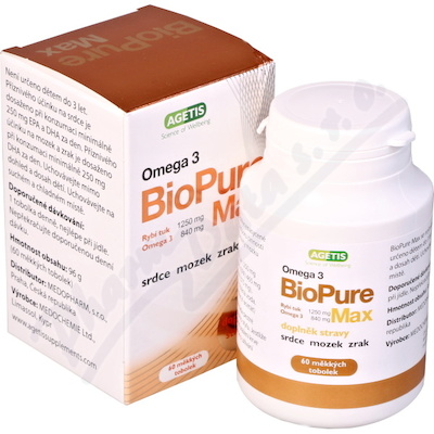 Levně BioPure Max 60 měkkých tobolek