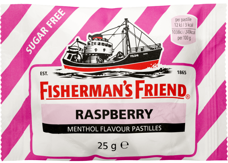 Levně Fishermans Friend bonbóny dia malina/růžové 25g