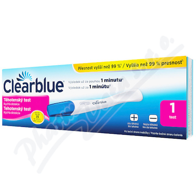 Levně Clearblue ULTRA ČASNÝ těhotenský test 1ks