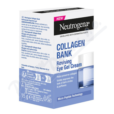 Levně Neutrogena Collagen Bank oční gelový krém 15ml
