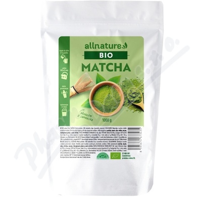 Levně Allnature Matcha BIO 1000g