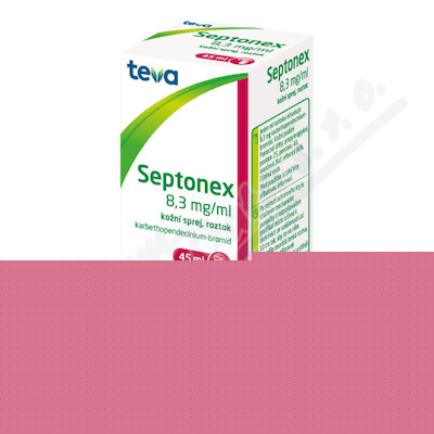 SEPTONEX 8.3mg/ml sprej v roztoku 45 ml