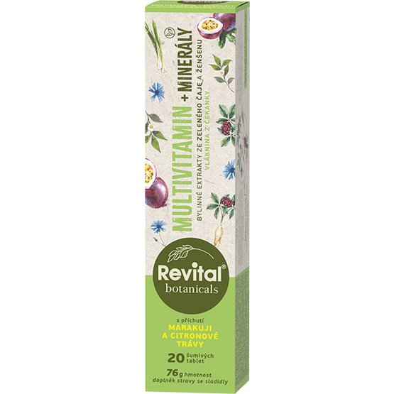 Levně Revital Botanicals Multivitamin+minerály eff.20