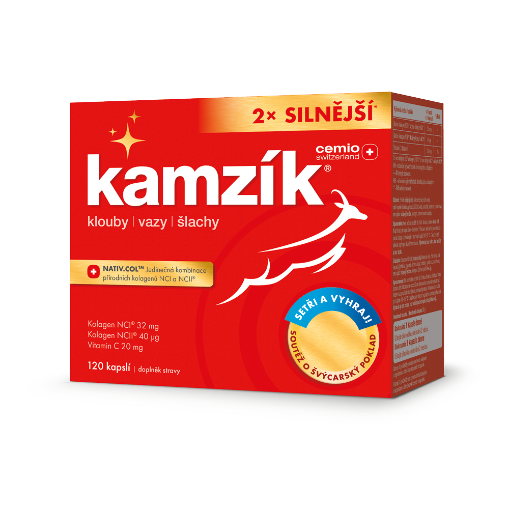 Levně Cemio Kamzík 120 kapslí dárek