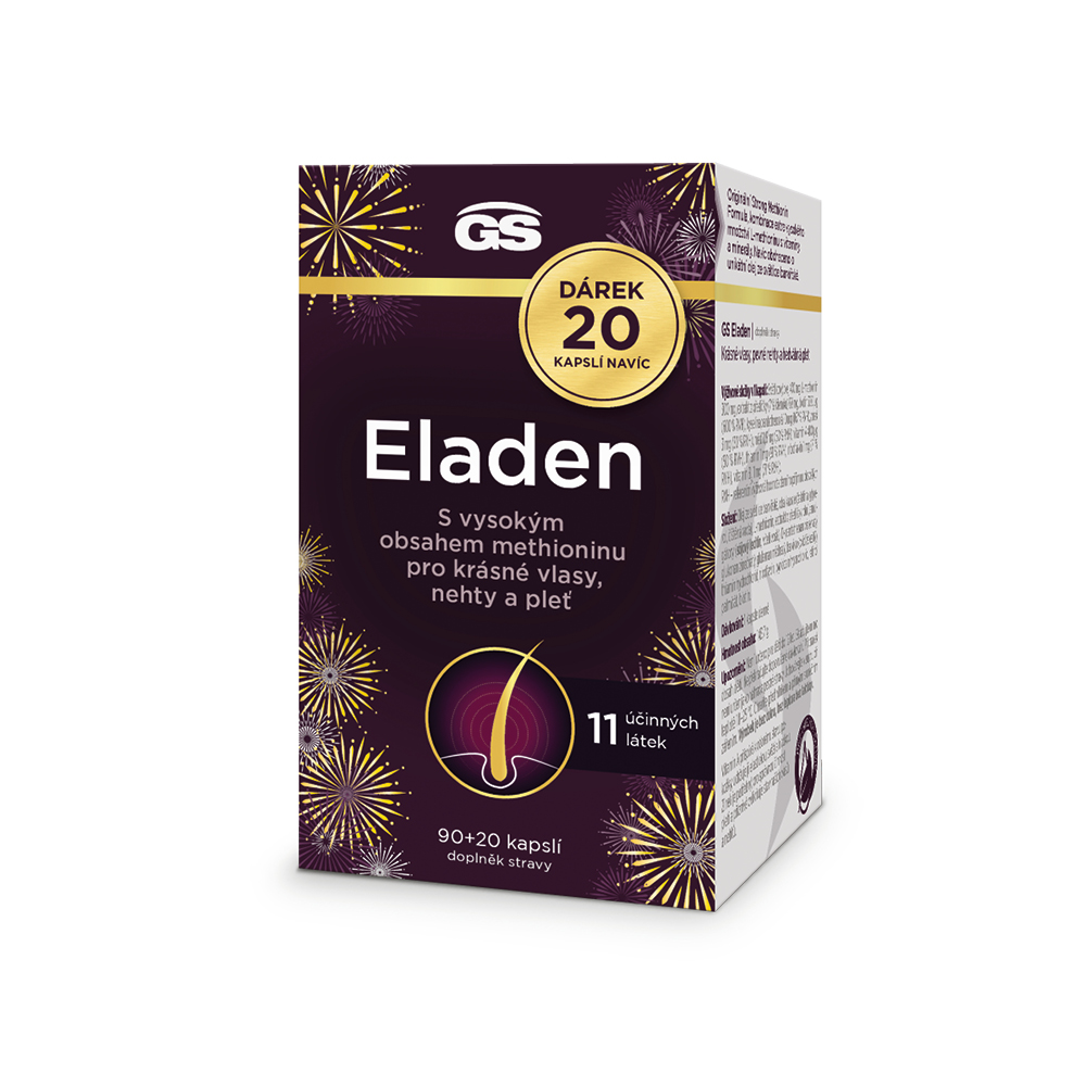 Levně GS Eladen 90+20 kapslí dárek