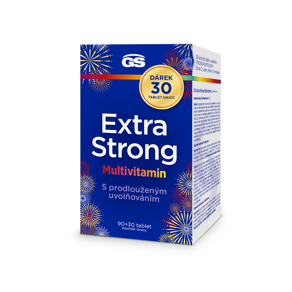 Levně GS Extra Strong Multivitamin 90+30 tablet dárek
