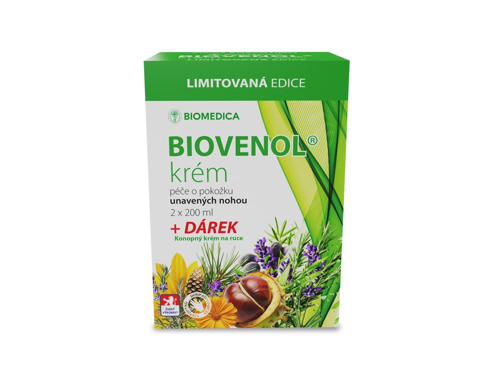 Levně Biovenol krém 2x200ml + dárek