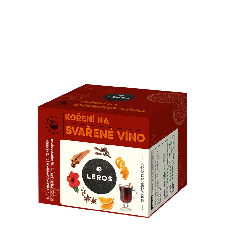 Levně LEROS Koření na svařené víno 10x2g