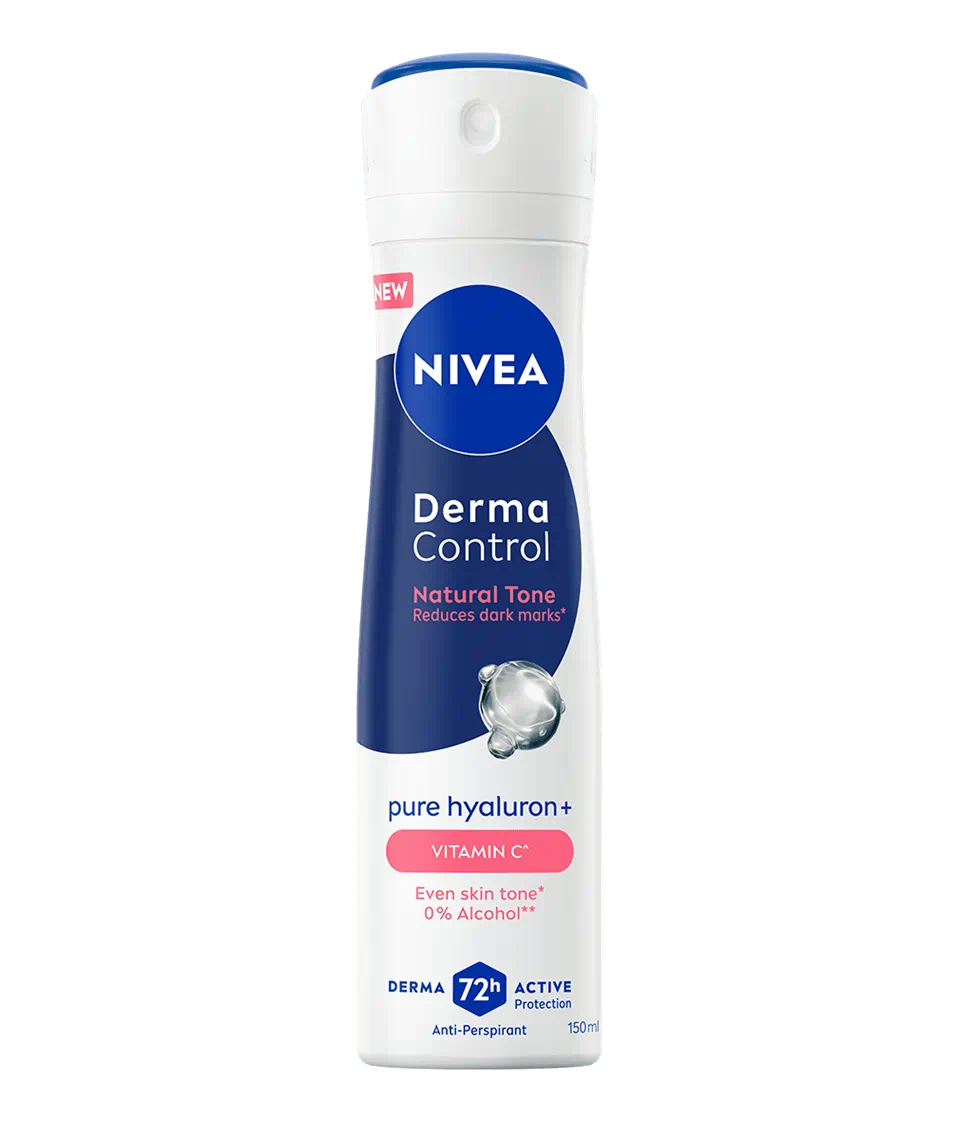 Levně NIVEA Derma Control Natural Tone AP sprej 150 ml