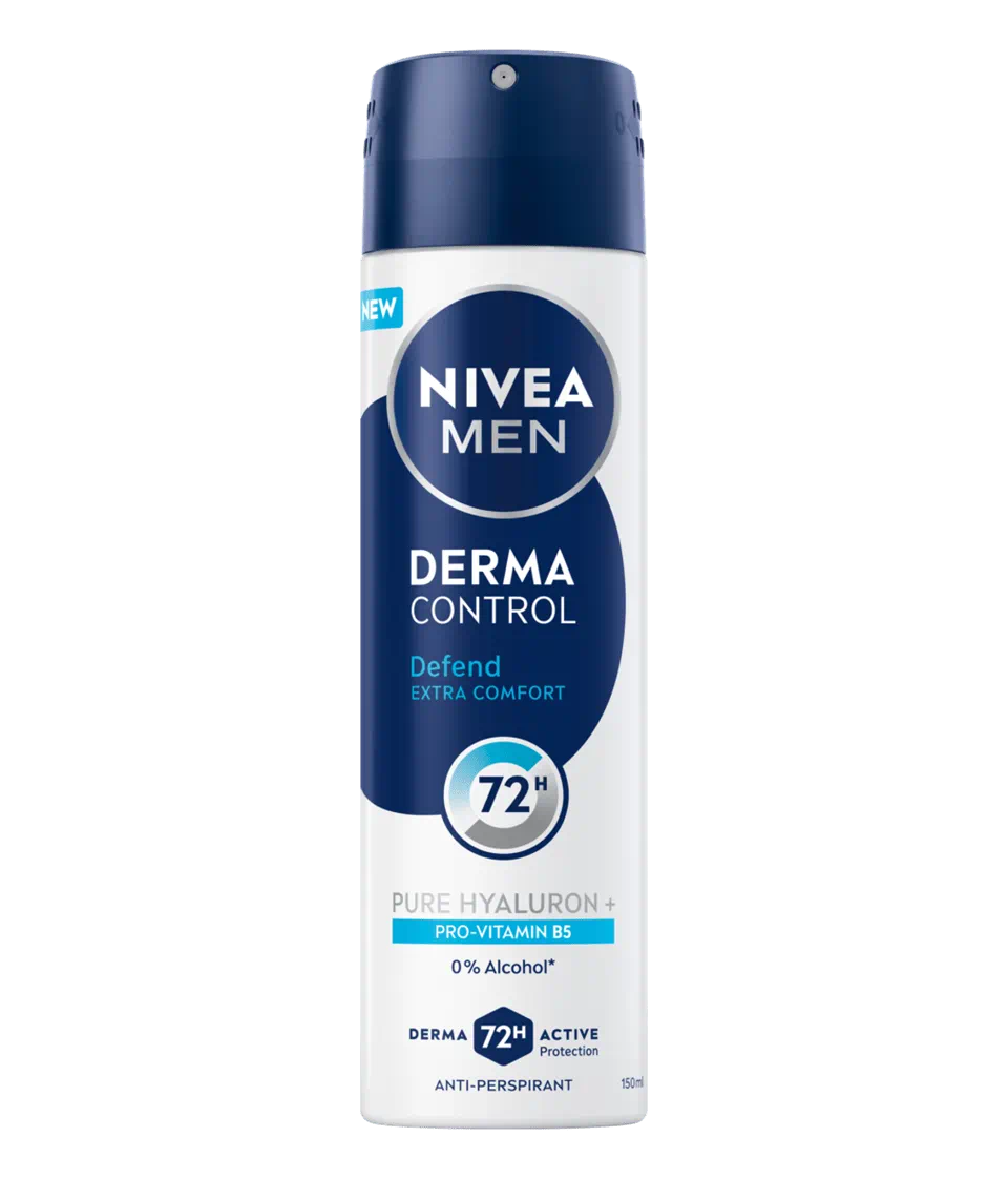 Levně NIVEA MEN Derma Control Defend AP sprej 150ml