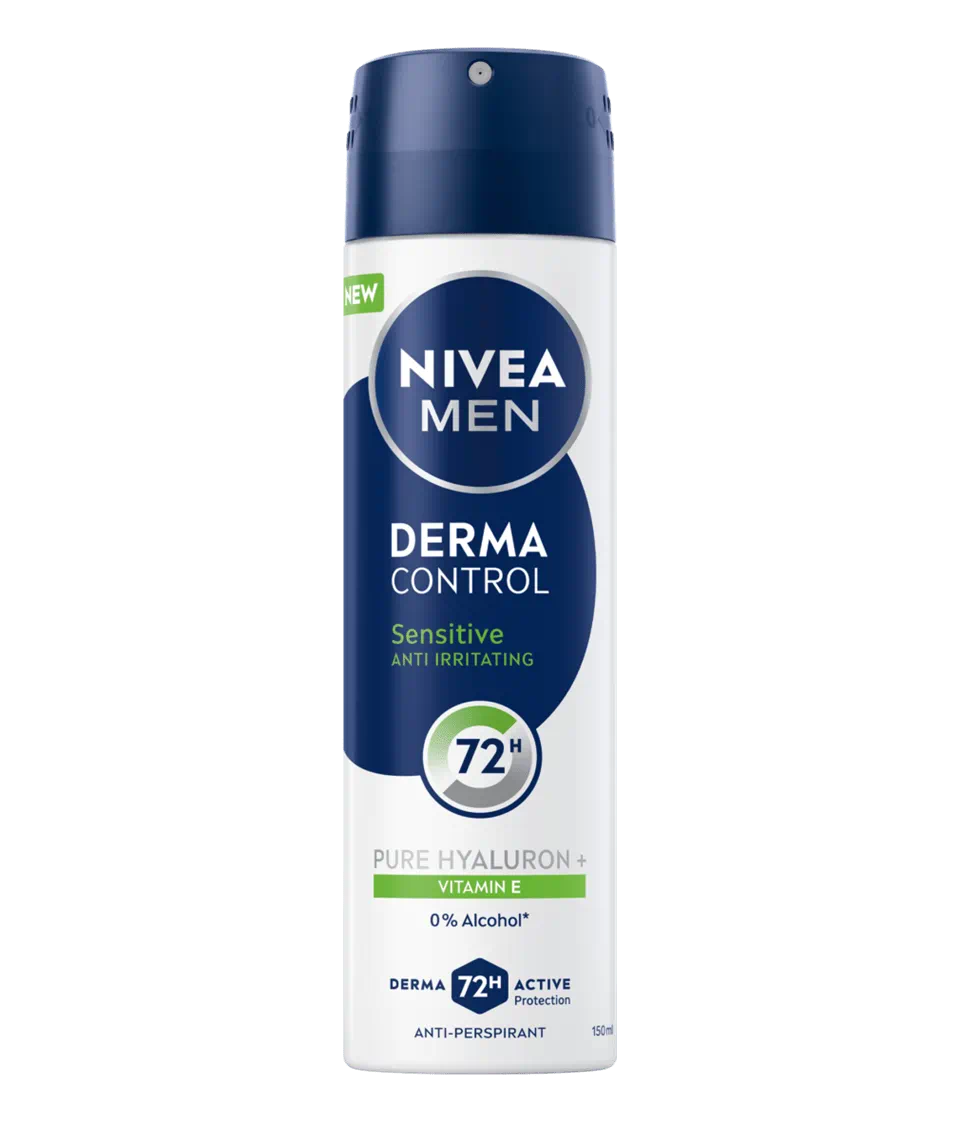 Levně NIVEA MEN Derma Control Sensitive AP sprej 150ml