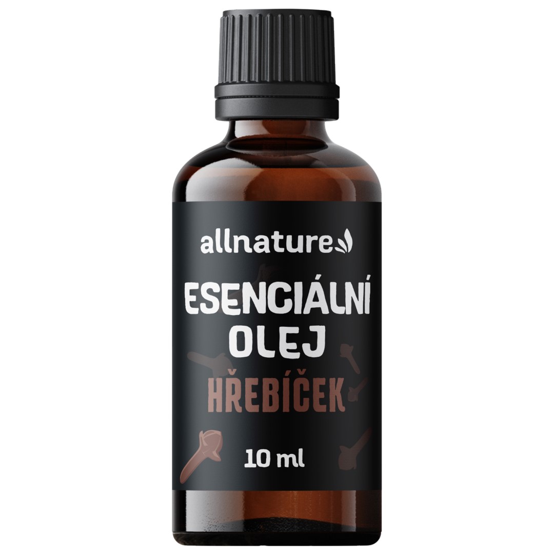 Levně Allnature Esenciální olej Hřebíček 10ml