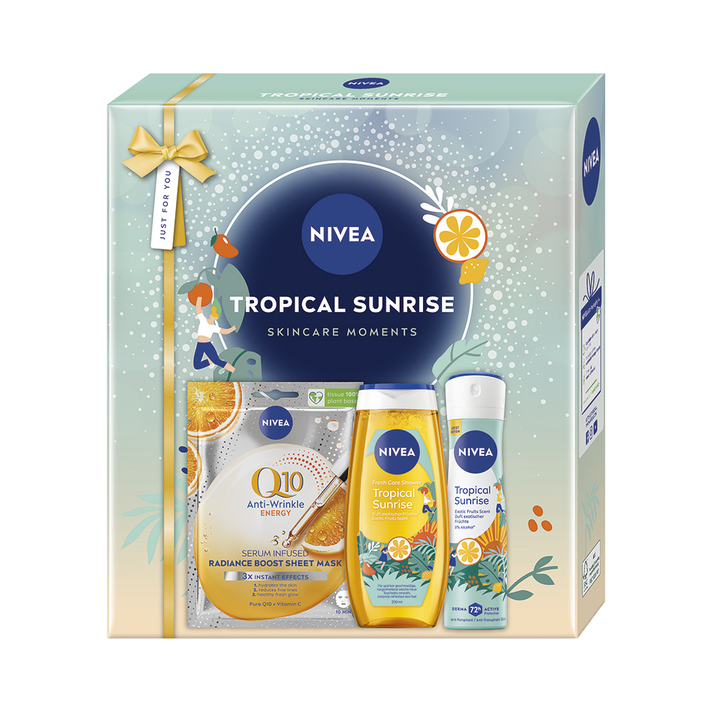 Levně Nivea Tropical Sunrise Dárková sada