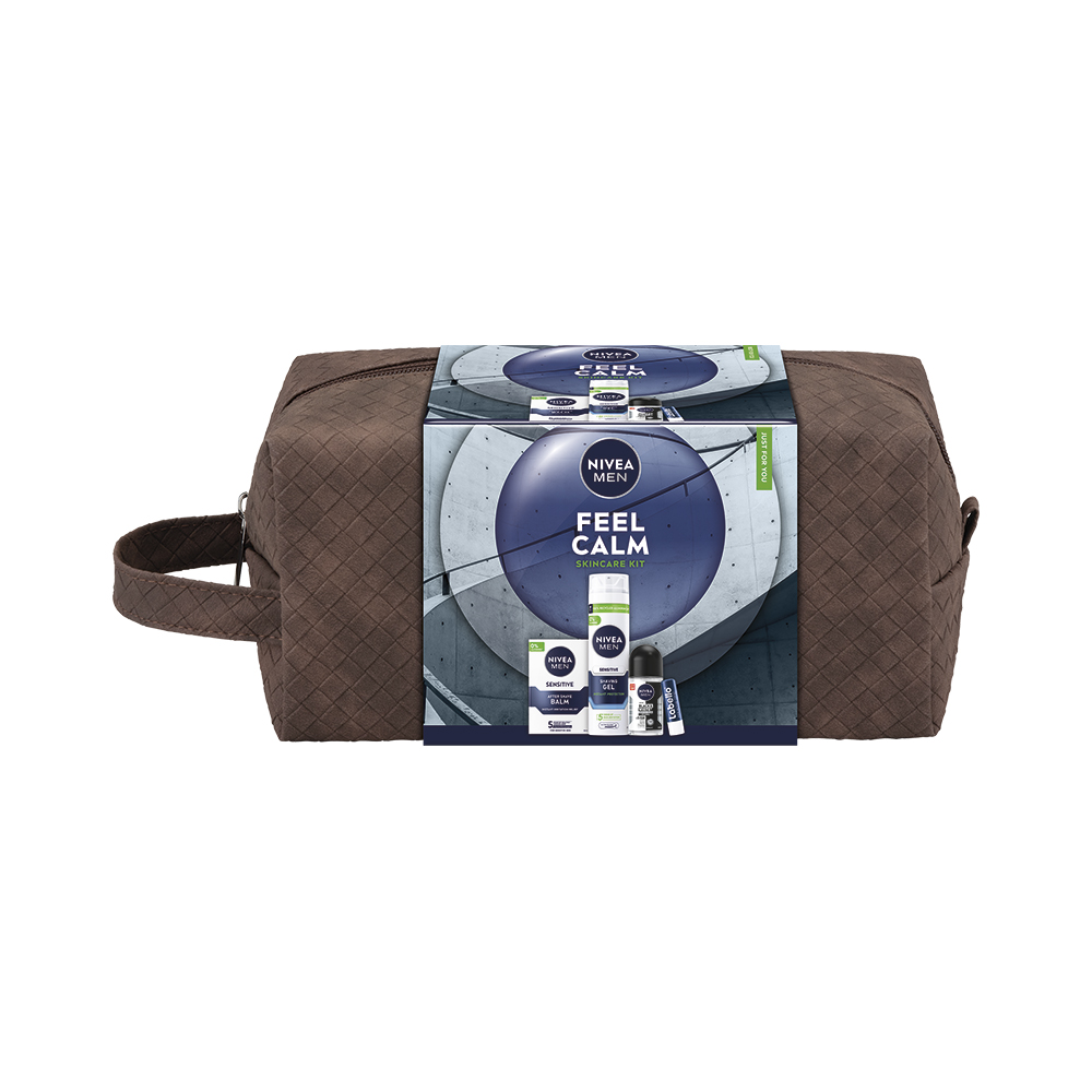 Levně Nivea Men Feel Calm Skincare Kit Dárková sada