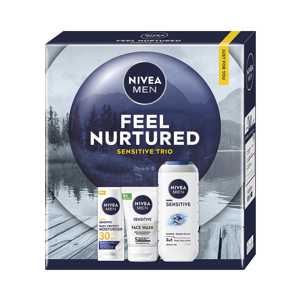 Levně Nivea Men Feel Nurtured Dárková sada