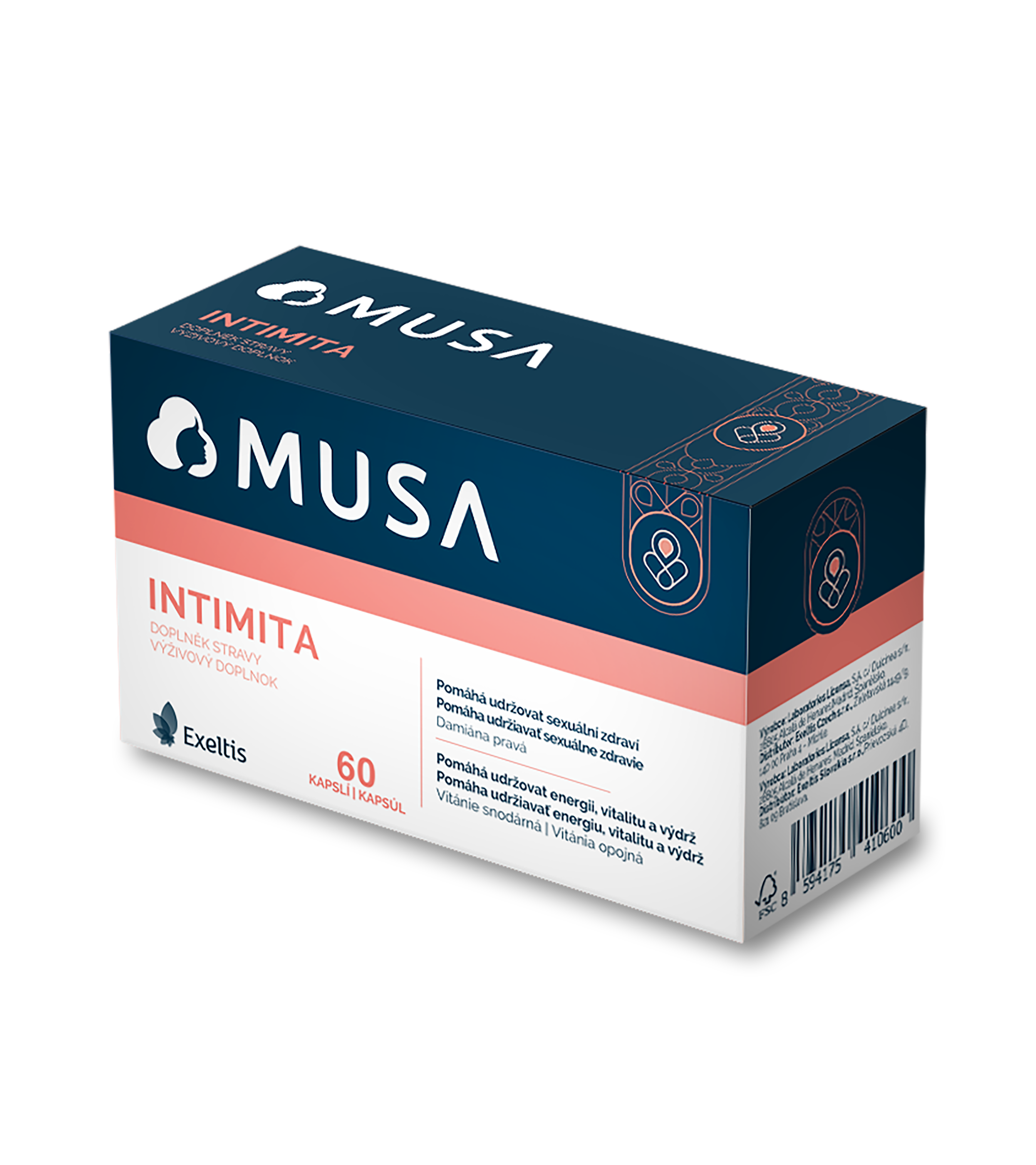 Levně MUSA Intimita 60 kapslí