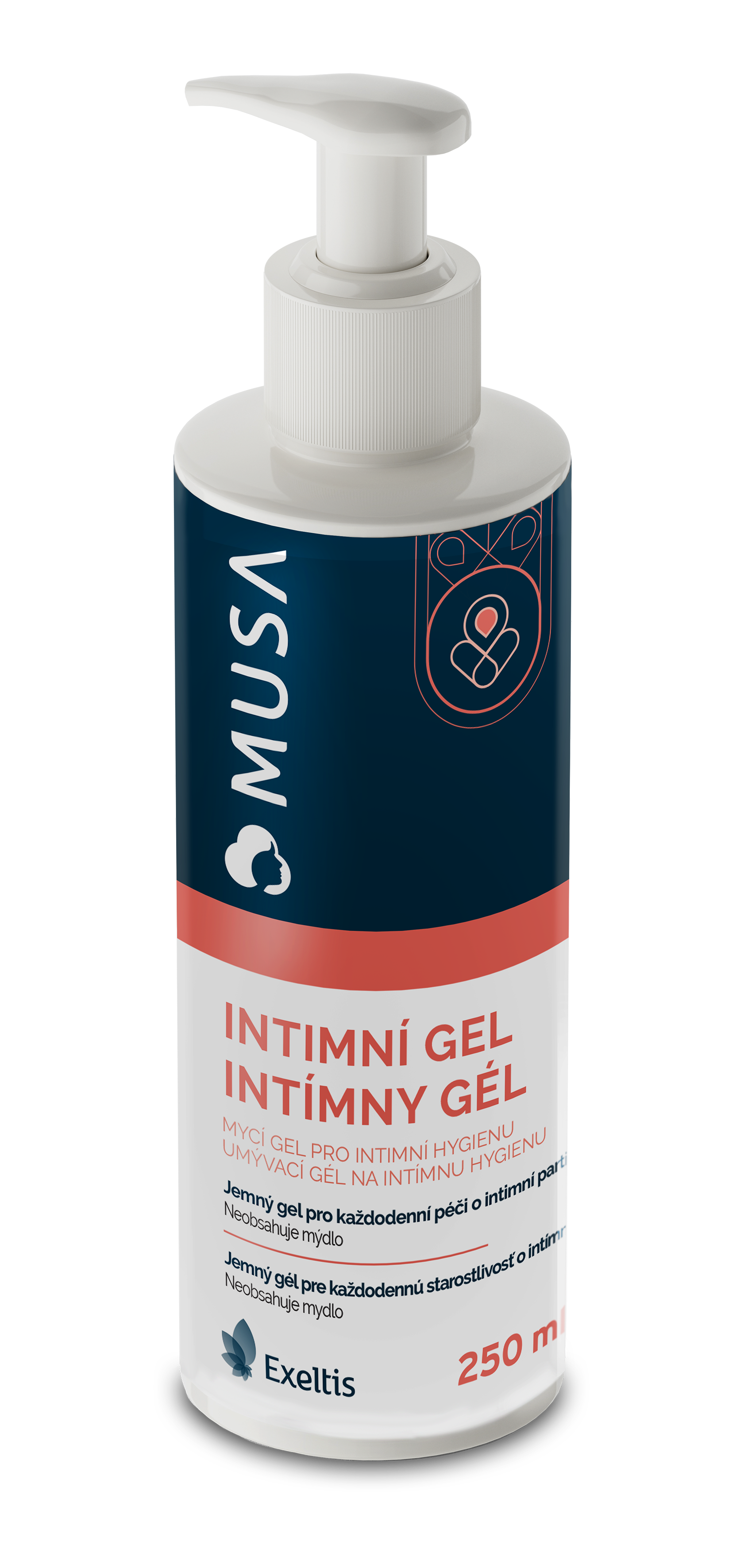Levně MUSA Intimní gel 250ml