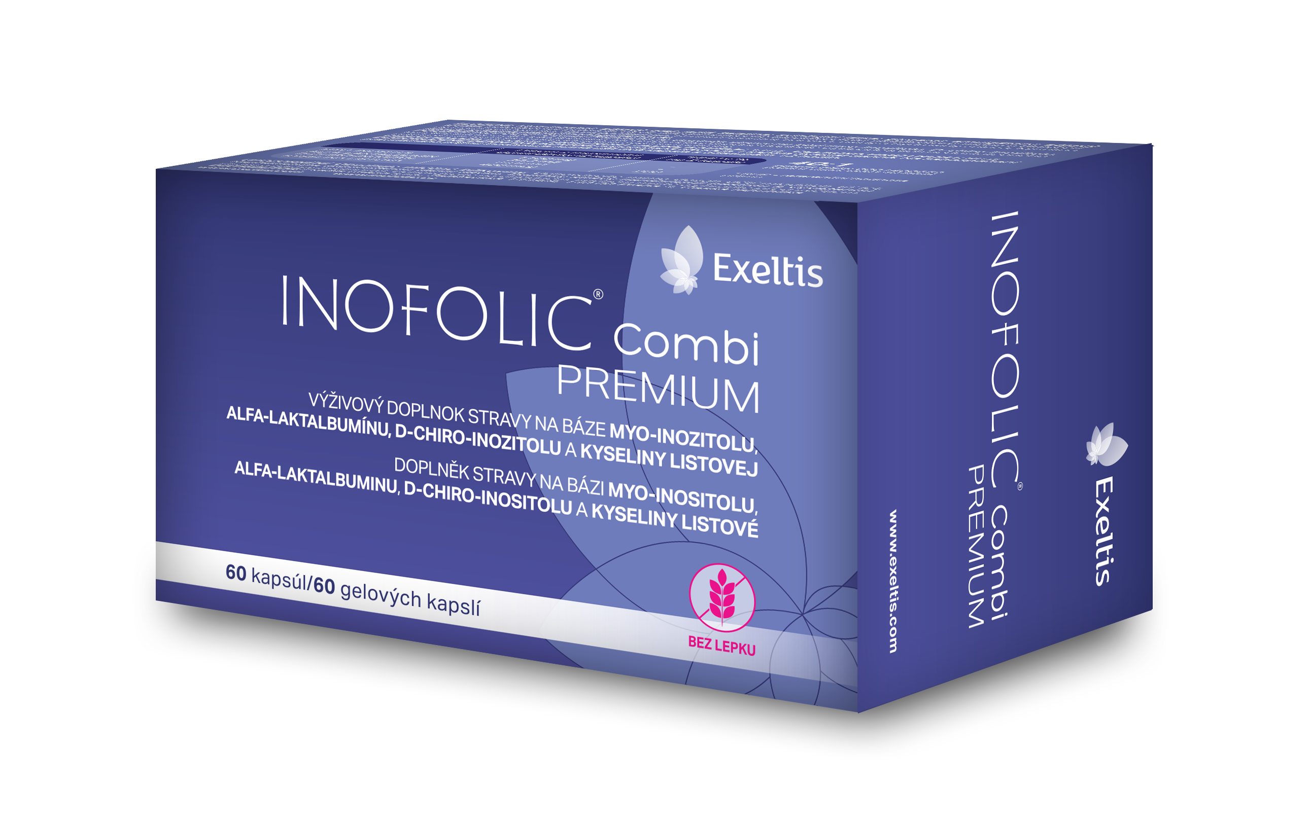 Levně Inofolic Combi Premium 60 gelových kapslí