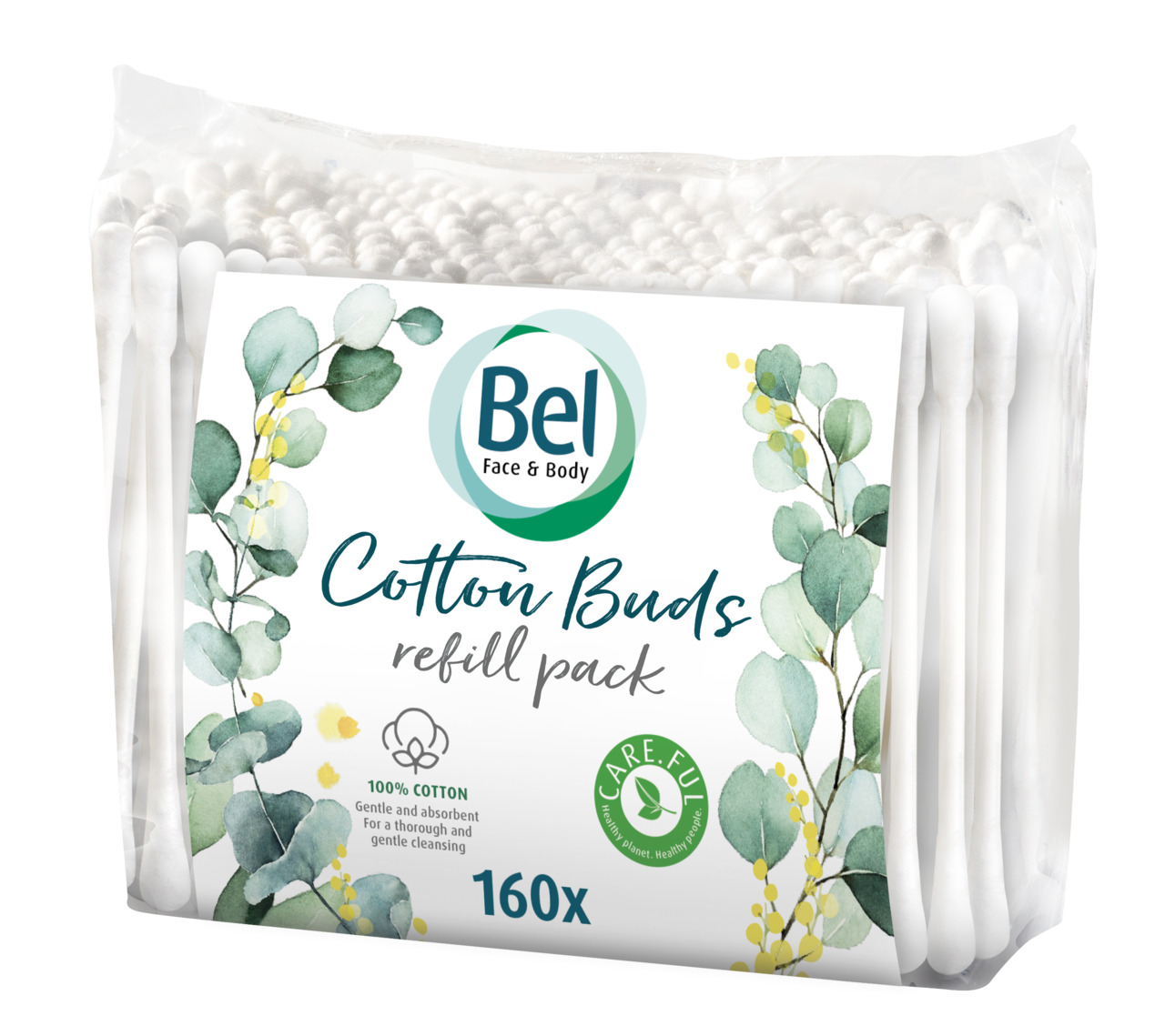 Levně Bel Face&Body Cotton vatové tyčinky sáček 160ks