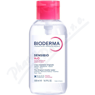 Levně BIODERMA Sensibio H2O s pumpou 500ml
