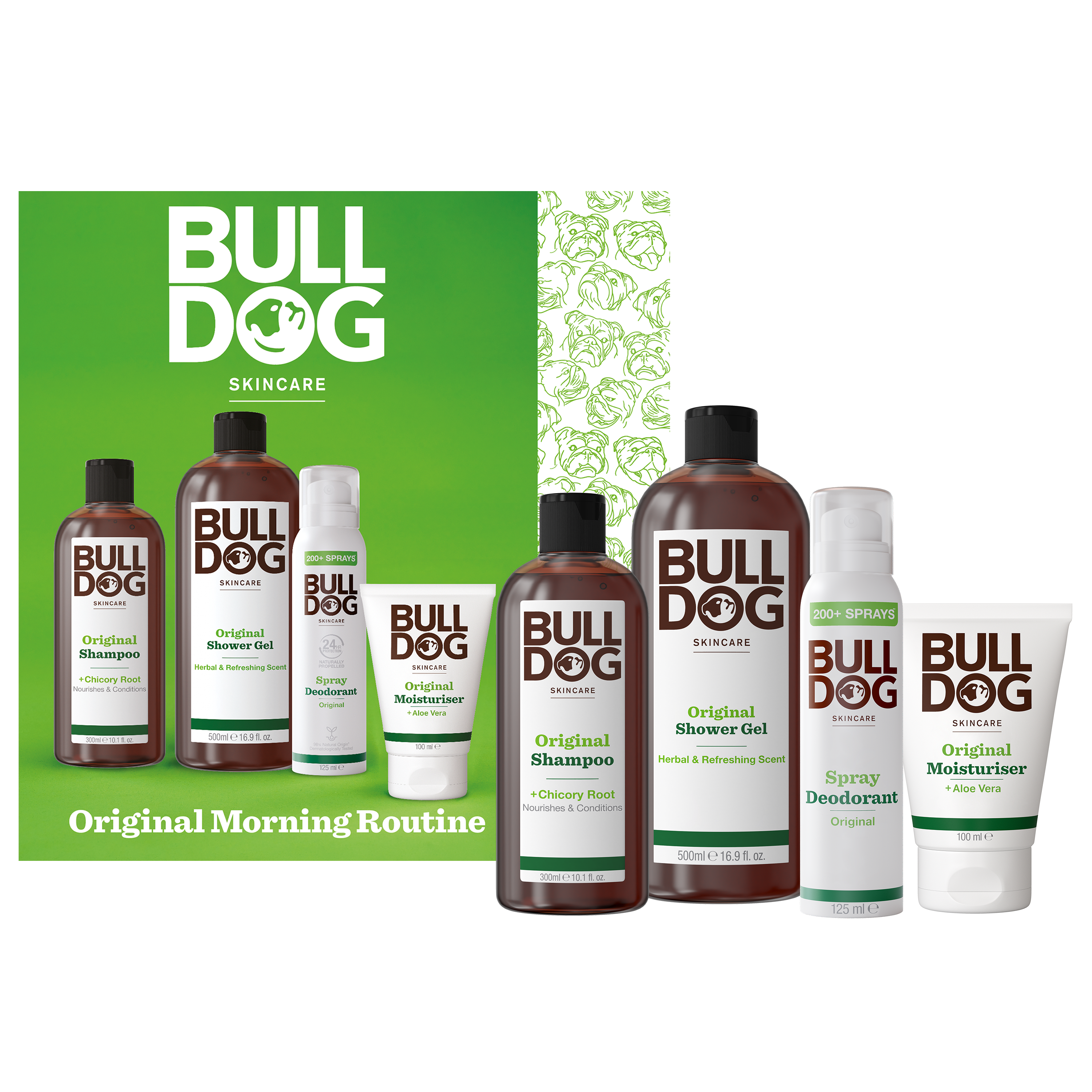Levně BULLDOG Skincare Original Morning Routine set