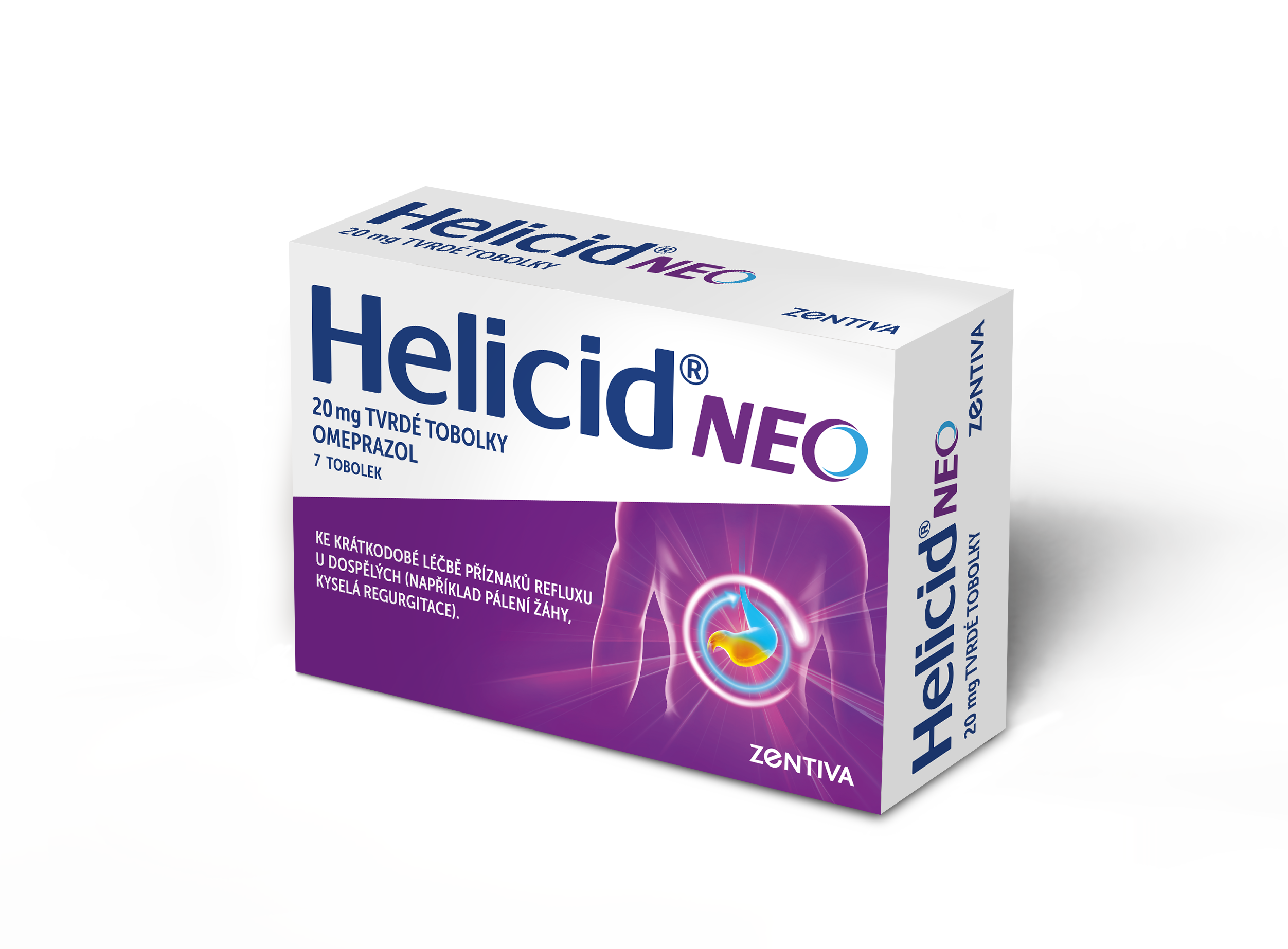 Levně Helicid NEO 20mg 7 tobolek