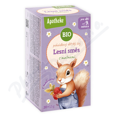 Levně Apotheke Pohádkový dětský čaj Lesní sm.BIO 20x1.5g