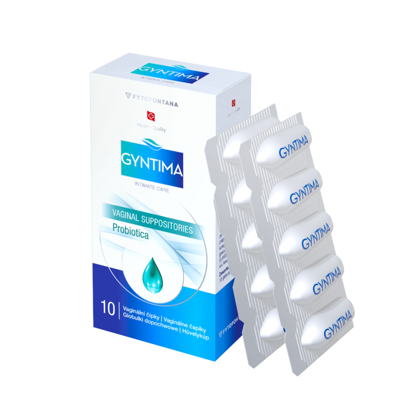 Levně Fytofontana GYNTIMA Probiotica vag.čípky 10ks