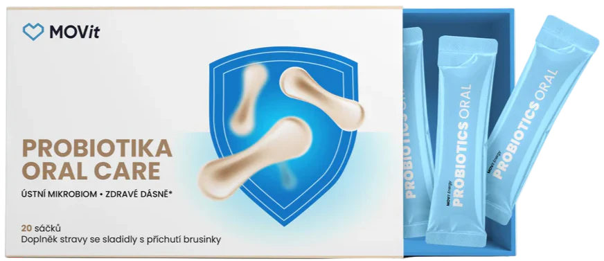 Levně MOVit Probiotika Oral Care 20x1.8g